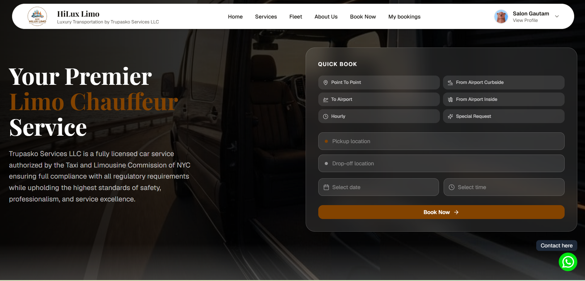 NYC Hilux Limo Service